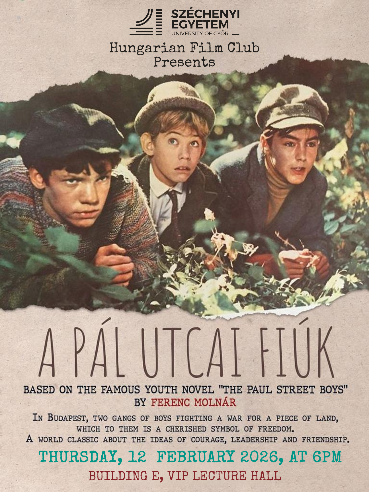 HUNGARIAN FILM CLUB ON 12TH FEBRUARY 2026 18:00
