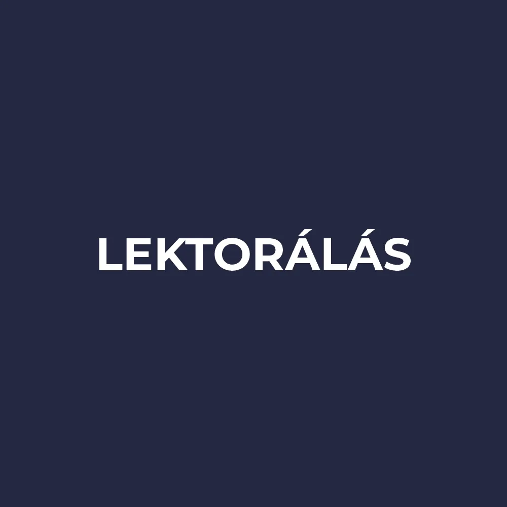 Külső Nyelvi Szolgáltatások - Lektorálás Külső Nyelvi Szolgáltatások - Lektorálás