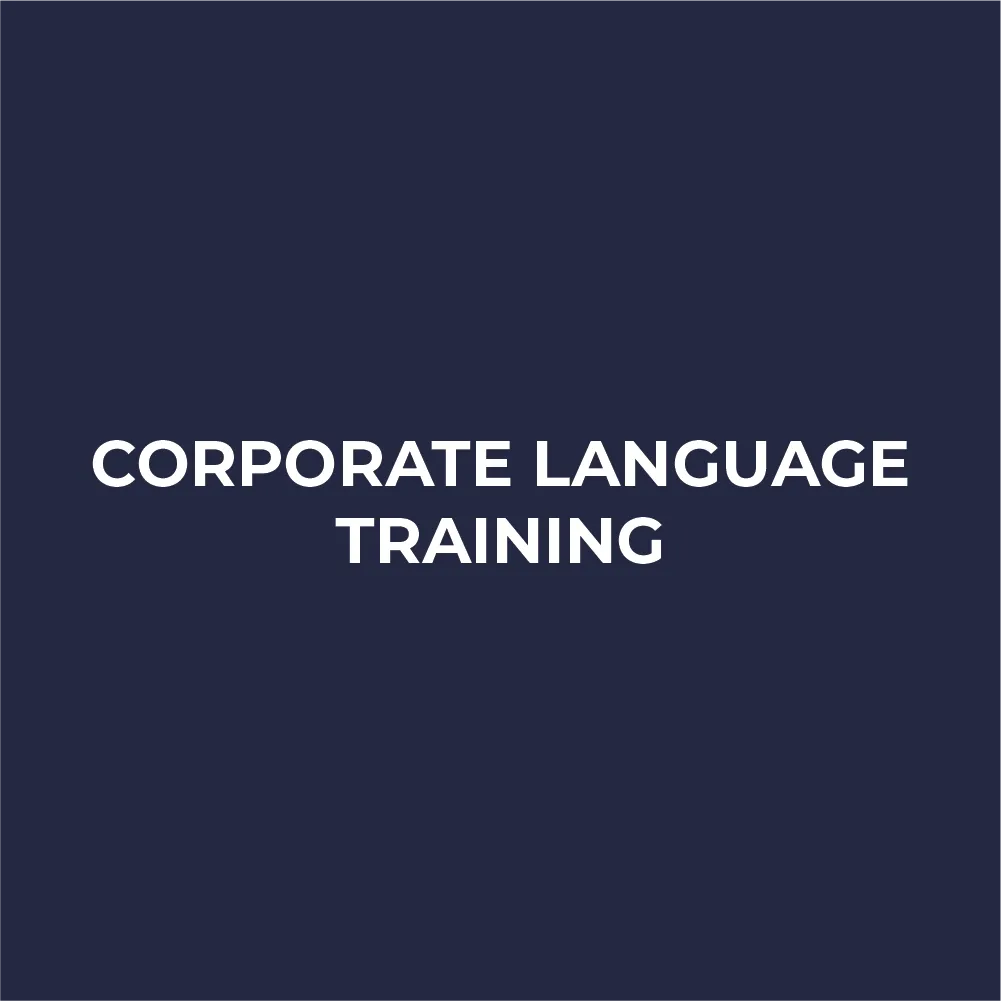Corporate language training(Flipcard)