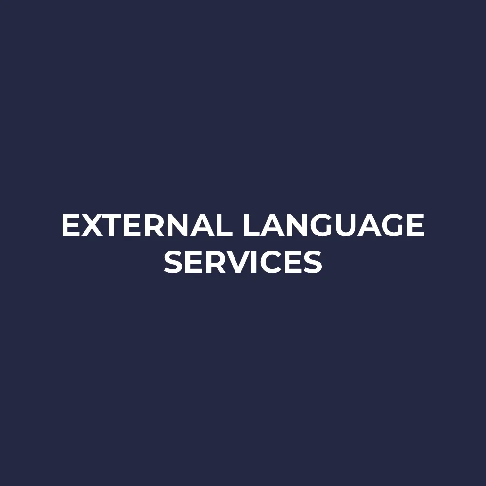 EXTERNAL LANGUAGE SERVICES (FLIPCARD)
