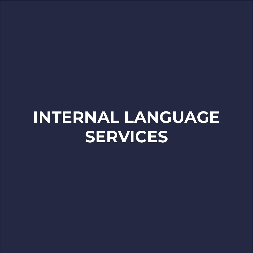 INTERNAL LANGUAGE SERVICES (FLIPCARD)