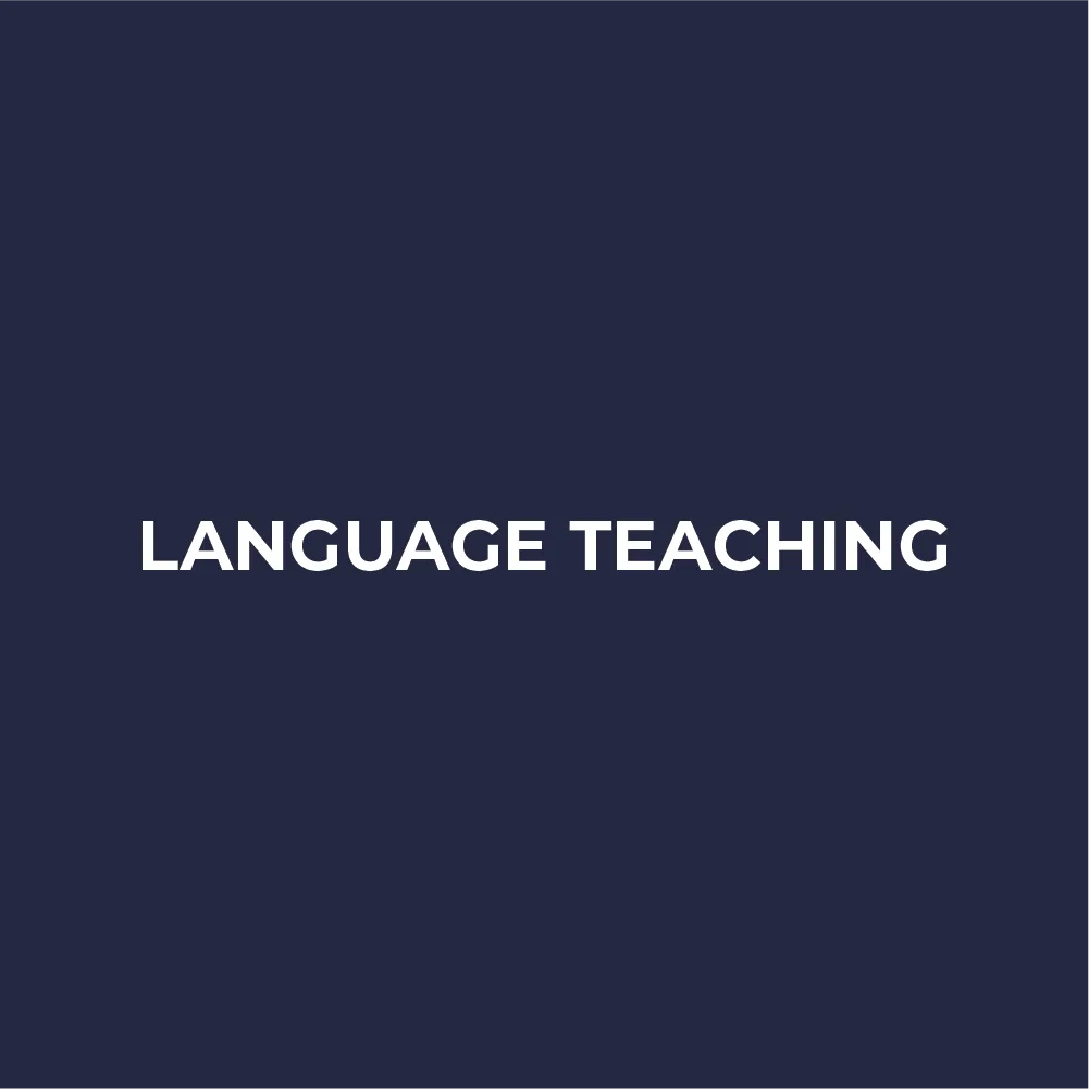 LANGUAGE TEACHING (Flipcard)