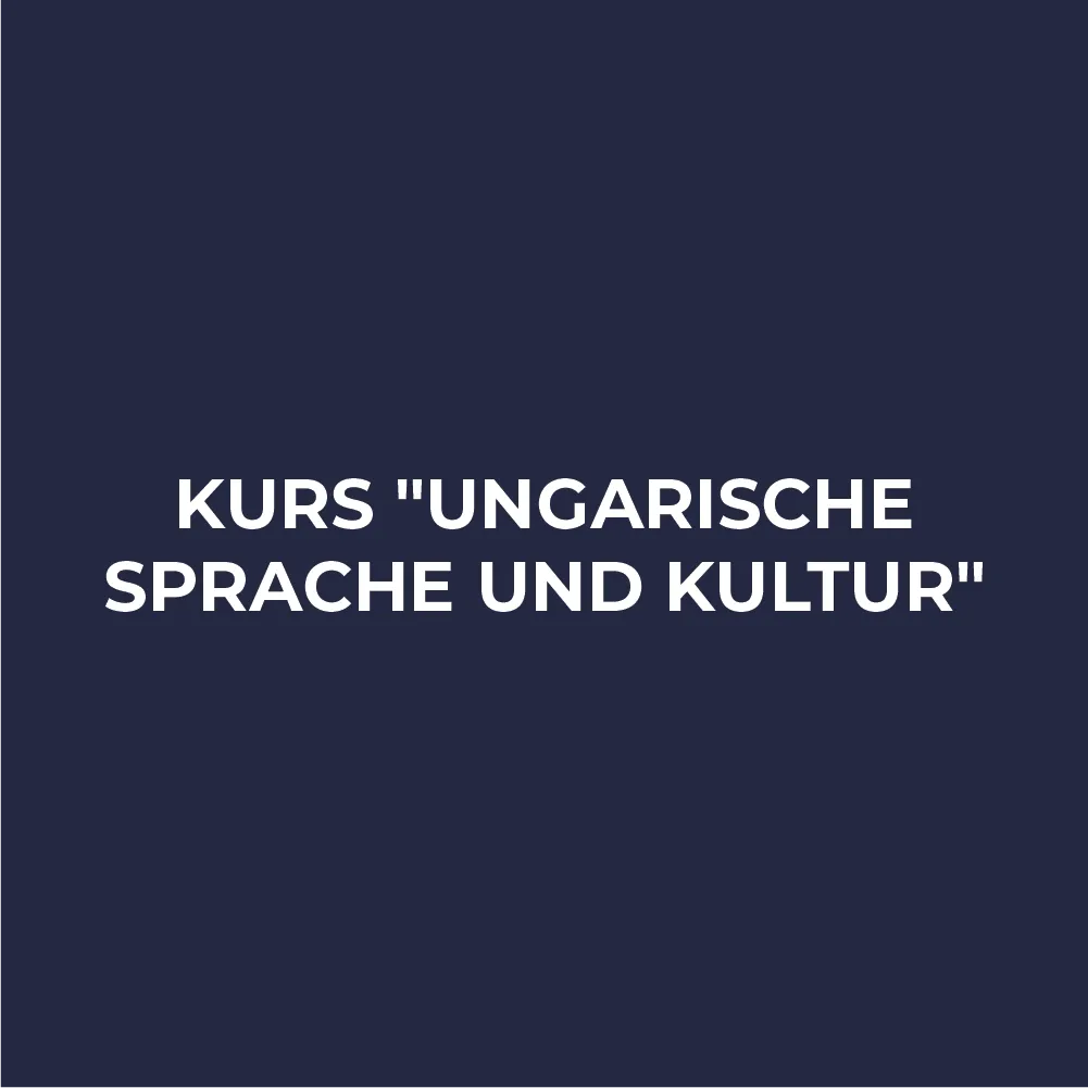 KURS "UNGARISCHE SPRACHE UND KULTUR" (Flipcard)