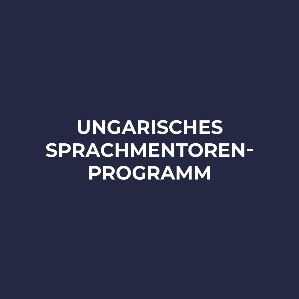 UNGARISCHES SPRACHMENTORENPROGRAMM (Flipcard)