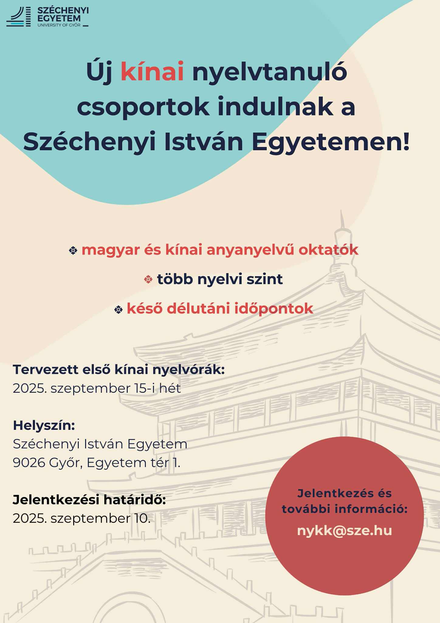 Új kínai nyelvtanuló csoportok indulnak